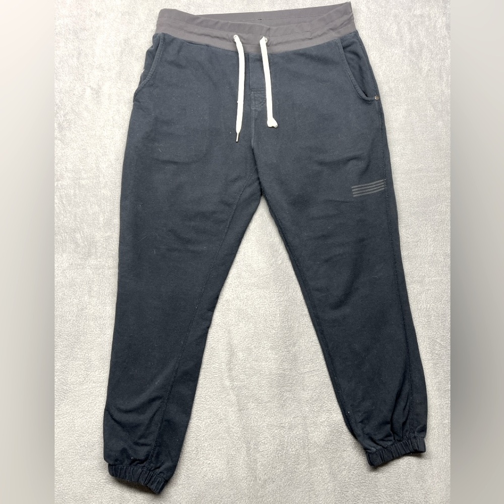 Vuori Laguna French Terry Lounge Pants Women Lrg Joggers Sweatpants VW347 Black